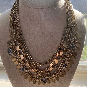 NWOT Stella & Dot Sutton Necklace - Gold